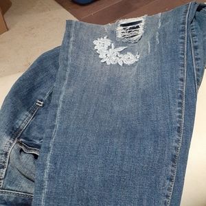 Lane Bryant Ripped Jean's size 16